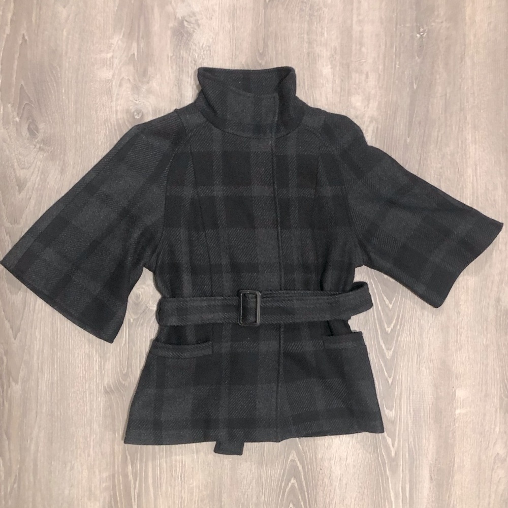 Banana Republic Cape Style Cropped Jacket